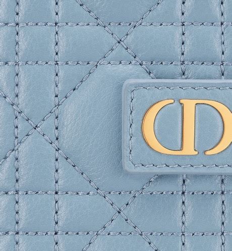 Dior Caro Dandelion Card Holder.